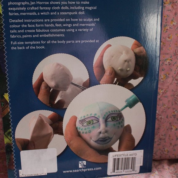 Making Fantasy Cloth Dolls by Jan Horrox 2015 New Book - Picture 2 of 4